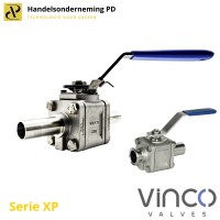 Vinco Valves Kogelafsluiters Vinco serie XP