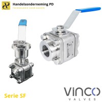 Vinco Valves Kogelafsluiters Vinco serie SF