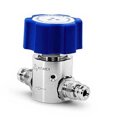 Membraanafsluiter Rotarex RX04 voor Ultra High Purity gastoepassingen
