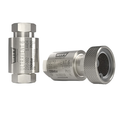 Veiligheids Ontlast ventiel WITT Ultravent 6 voor millibar toepassingen